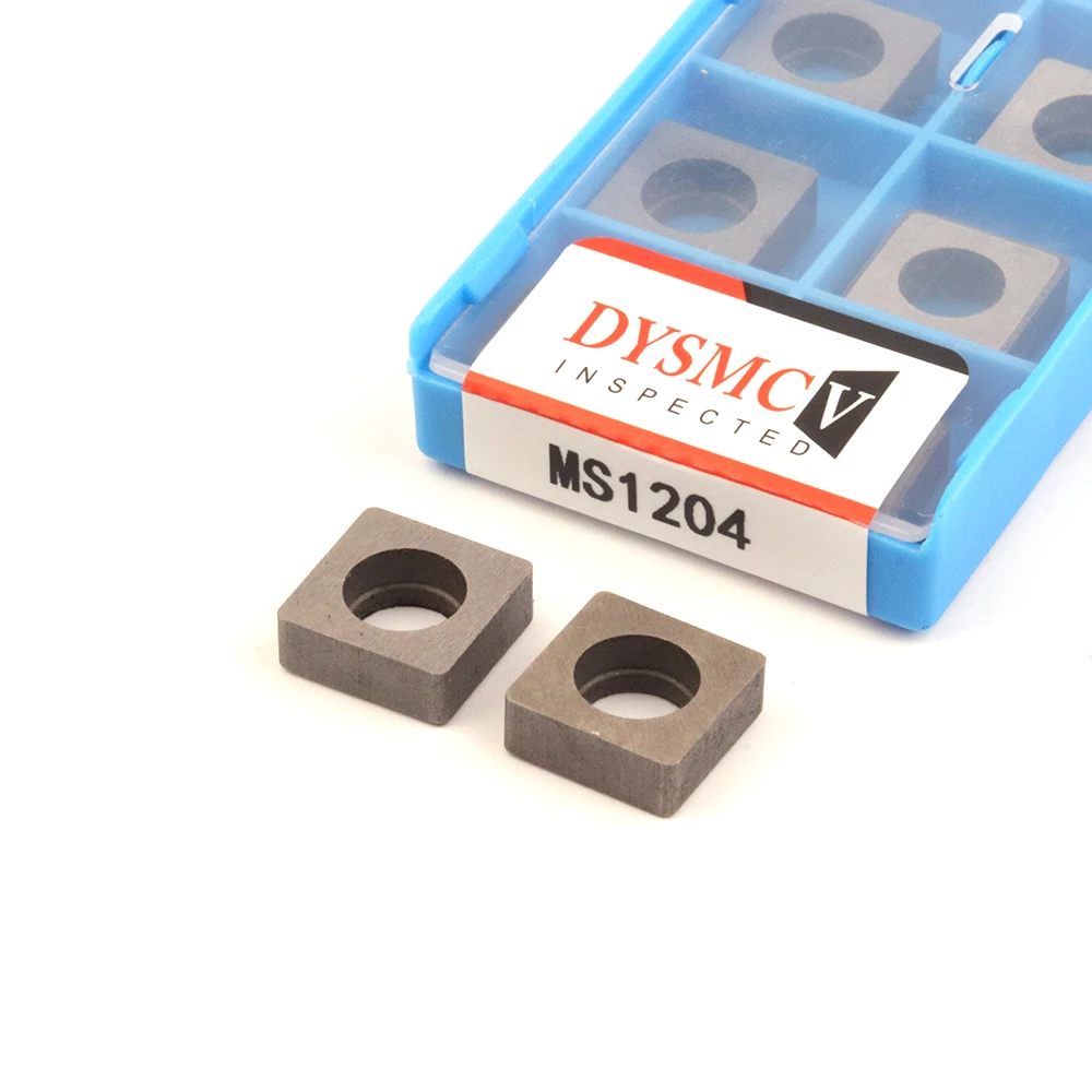 MS0903 MS1204 MS1504 MS1904 junta de carburo a prueba de golpes CNC hoja de torno se puede utilizar para la protección de cuchillas de torneado convencional