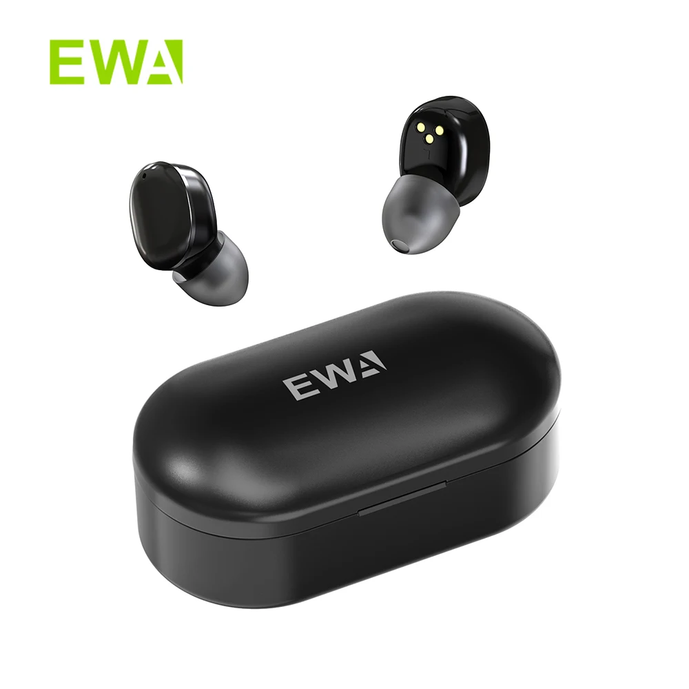 

EWA T300 Bauhaus StyleTWS Earbud Bluetooth 5.0 In-Ear HD Stereo Wireless Earphones with Mic waterproof earbuds free shipping