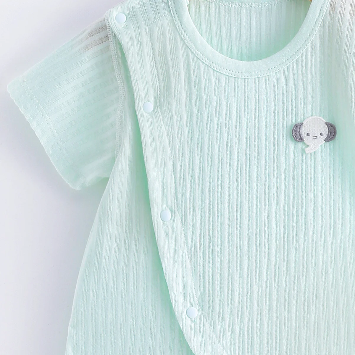 

Infant Summer Partial-Breasted Crawl Clothes