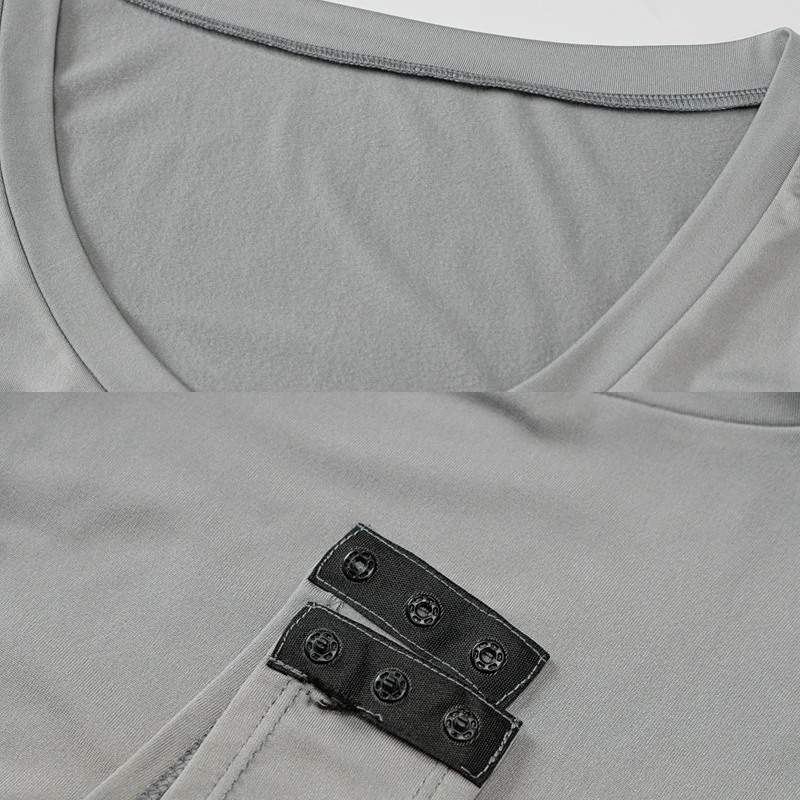 

ZKYZWX Long Sleeve Bodysuit for Women Sexy Skinny Club 2021 Spring Clothes Basic Bodycon Rompers One Piece Outfit Short Jumpsuit