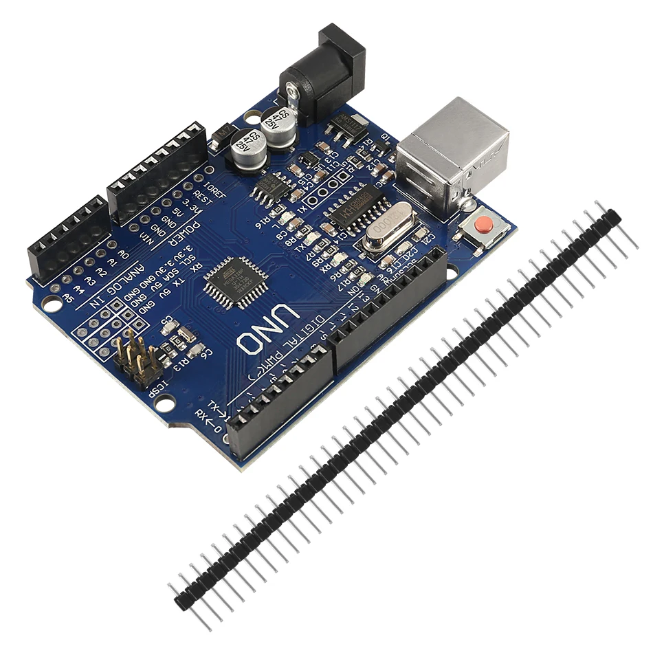 Плата разработки для Arduino UNO R3 CH340G + MEGA328P Чип 16 МГц USB кабель|Интегральные схемы| |