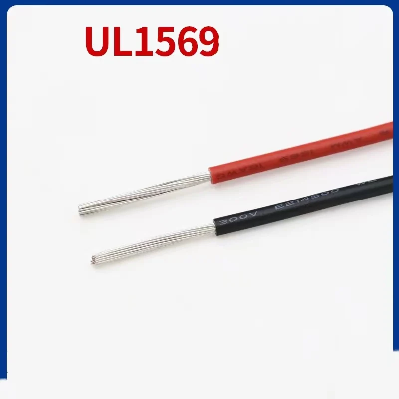 UL1569 ПВХ электронный провод 18 20 22 24 26 28AWG Луженая Медь электрический кабель 1 метр |
