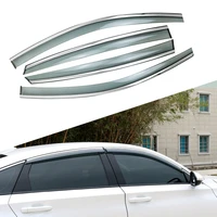 for honda accord 10th generation 2017 2021 car window sun rain shade visors shield awnings shelter protector cover frame sticker