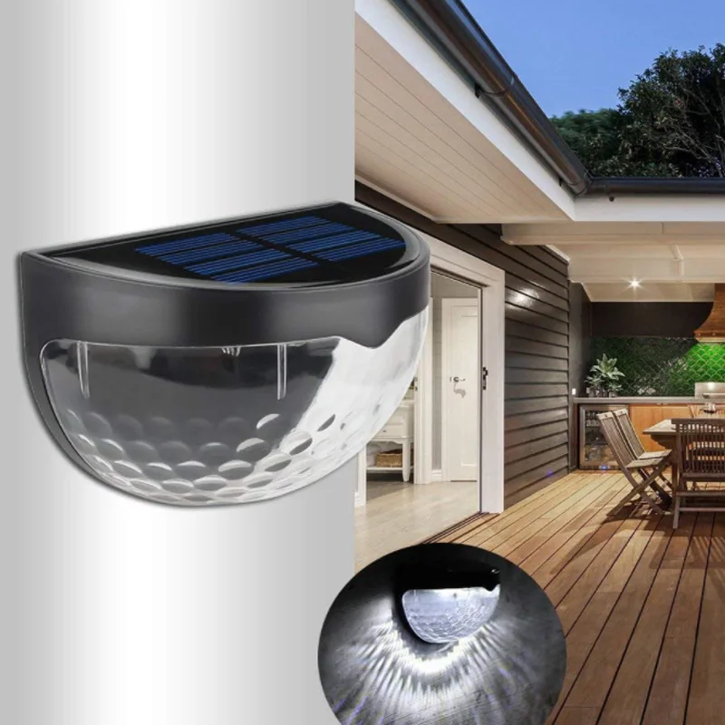 

LED Solar Light Outdoor Lamp Wall Light 6 LED Waterproof Solar Powered Sunlight Spotlight for Garden Decoration