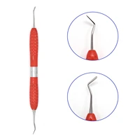 1 pc dental resin filled restorative instrument filler aesthetic restoration knife with silicone handle dentistry tools