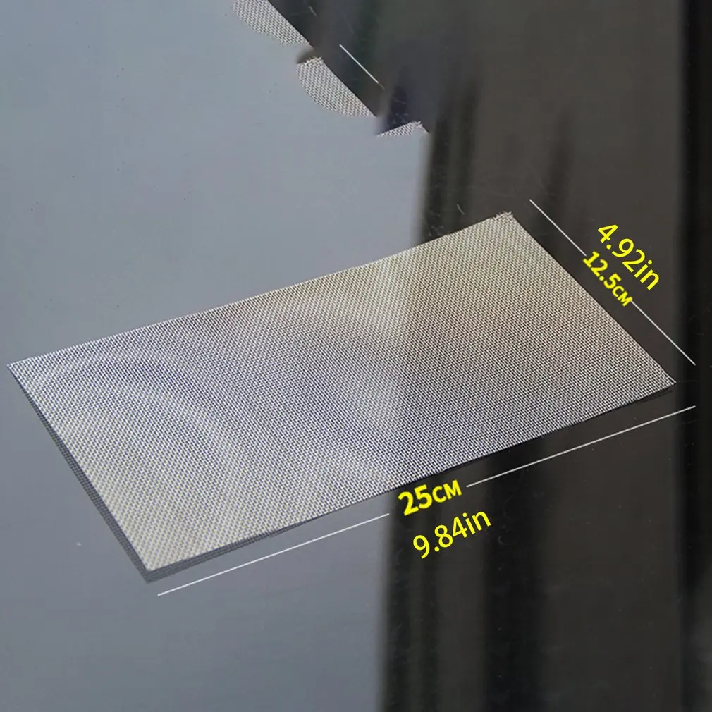 

Mesh Front Fix Mesh Universal Repairing Mouldings Car Bumper Stainless Steel Grille Net Plastic Repair Fix Car Supplies