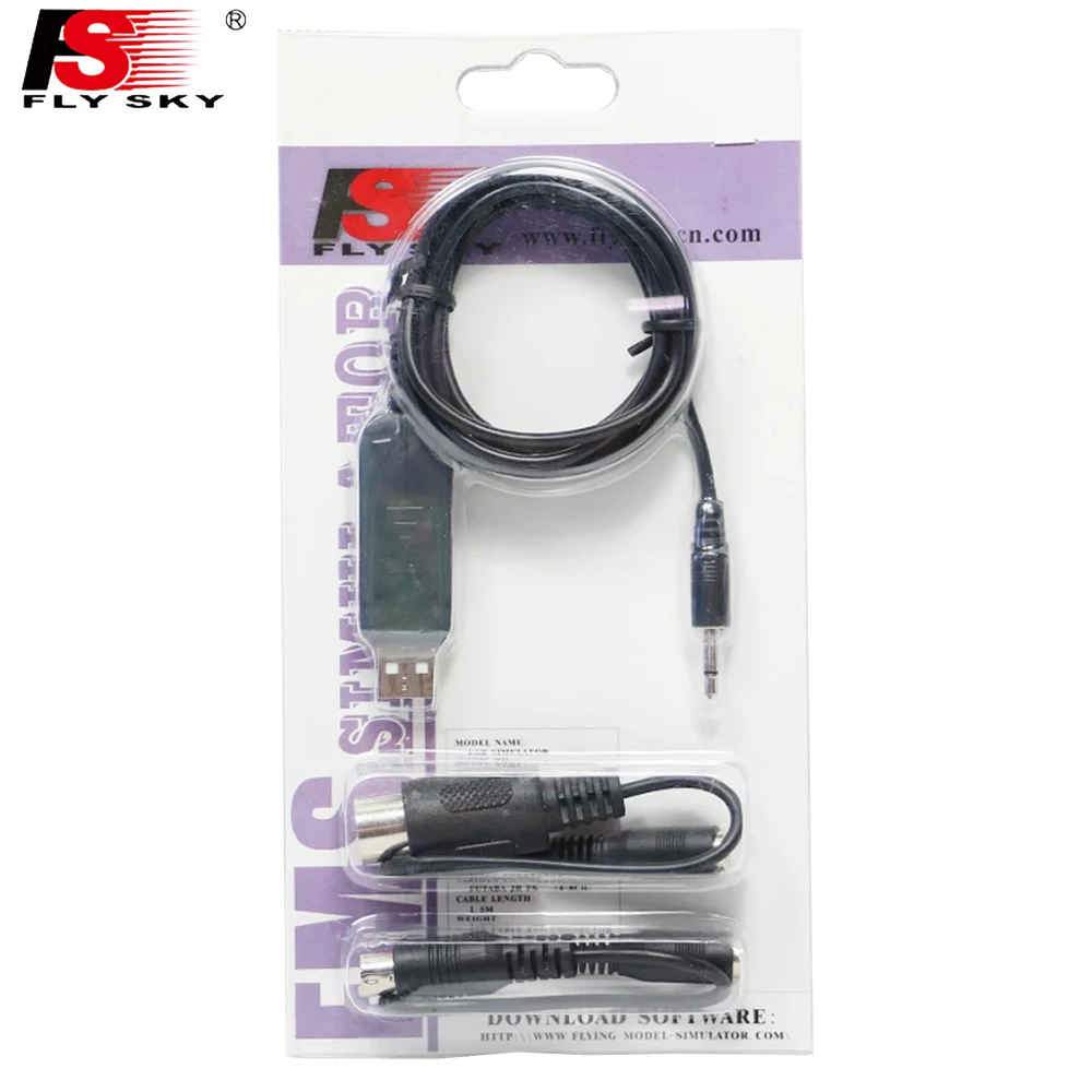 Flysky USB летный симулятор с кабелем FMS пульт дистанционного управления