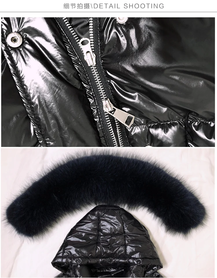 Зимние парки для женщин 2019 белый пуховик на утином пуху плотное теплое пальто с