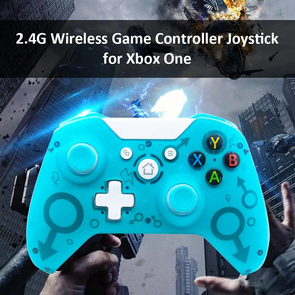 Новый беспроводной игровой контроллер 2 4 ГГц для Xbox One PS3 ПК геймпад с двойным