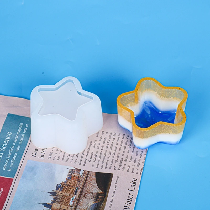 

Plant Flower Pot Epoxy Resin Mold Dish Plate Succulent Flowerpot Silicone Mould DIY Crafts Home Decorations Casting Tools