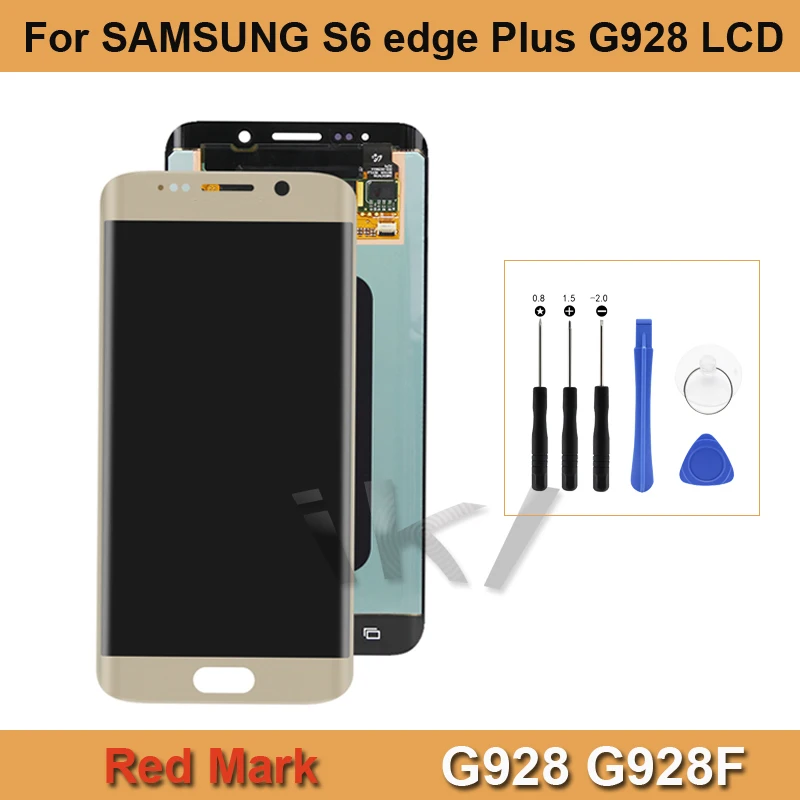 

ЖК-дисплей с рамкой для Galaxy S6 Edge Plus G928