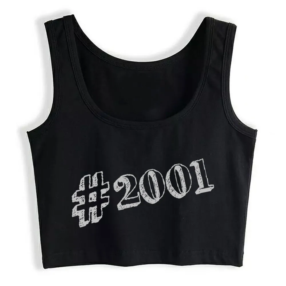 

Crop Top Women Year 2001 2001 Harajuku Tank Top Women Sleeveless Women Clothes