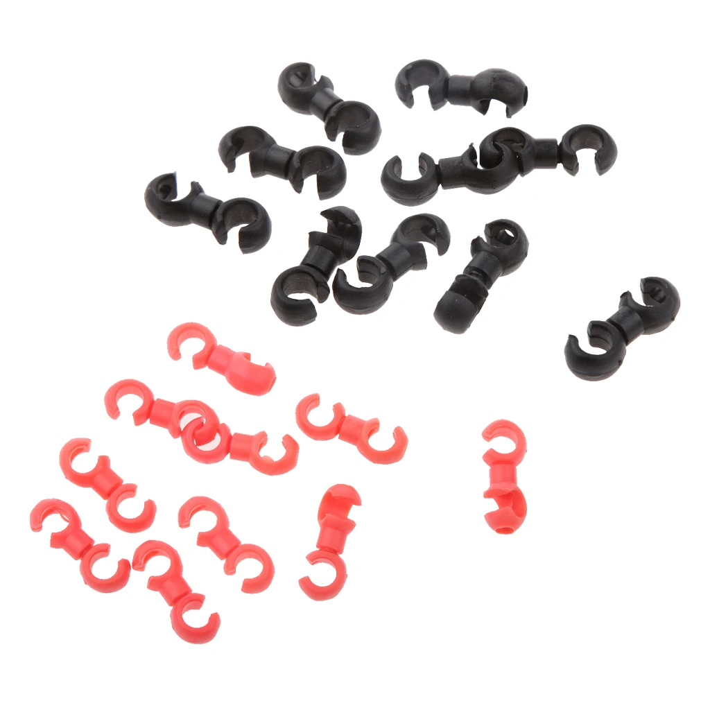 20x велосипед тормозной кабель для переключения вращающийся шланг S Стиль пряжка