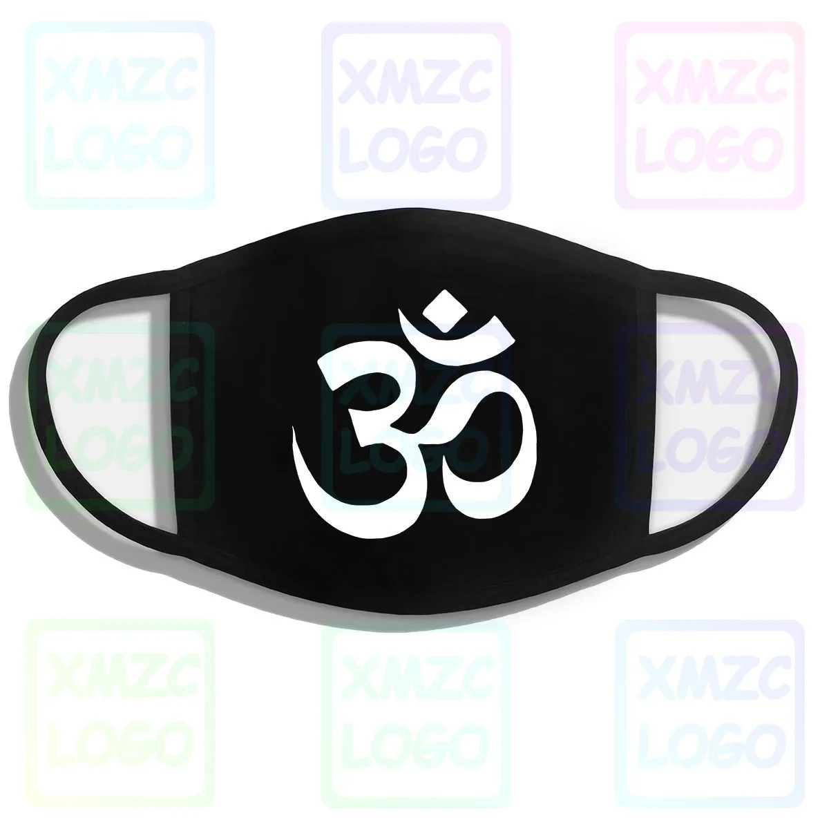 Маска Ом АУМ Йога Санскрит символ индуист Будда S 5Xl повязка на голову шарф маска