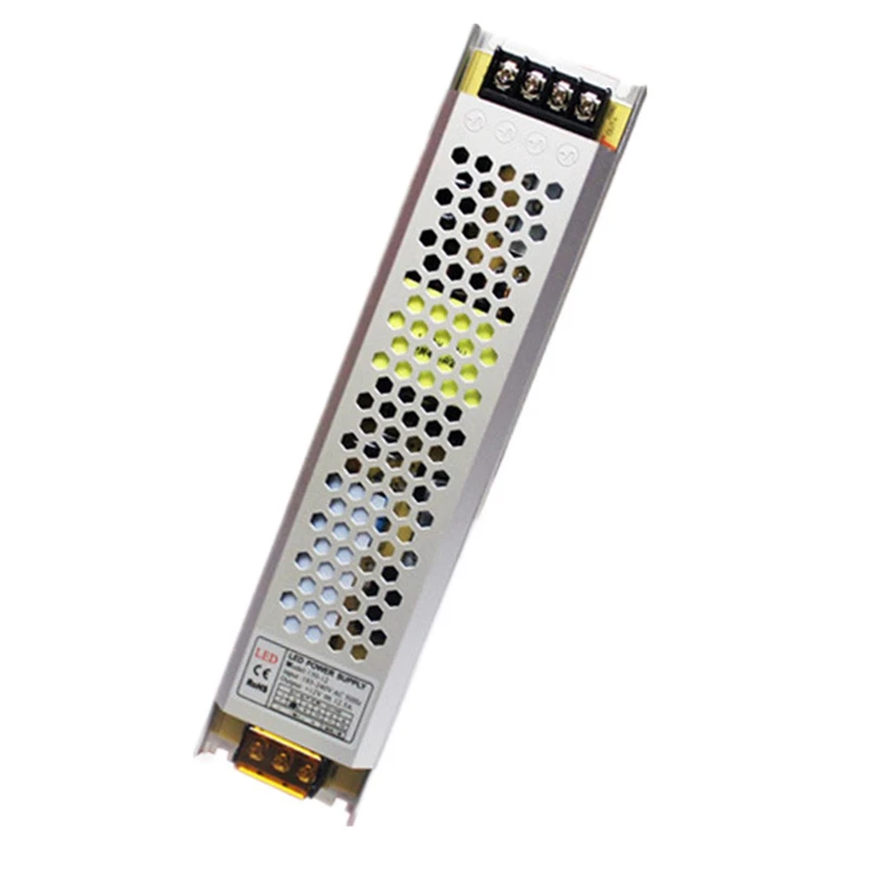 

AC185-240V To DC12V 150W 400W Thin Powered Supply Lighting Transformer LED Driver For LED Strips Accessory