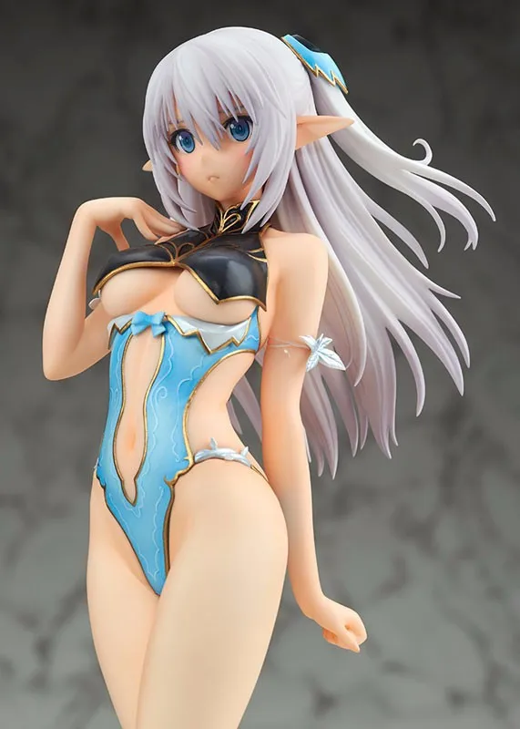 

24cm Shining Blade Heroines Allina Swimsuit sexy Action figure Anime Doll Toy Collection Model Toy for friends gift