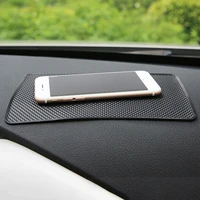 2020 car auto dashboard pad 20x13cm anti slip pad silicone sticky dash mat car interior auto accessories for cell phone