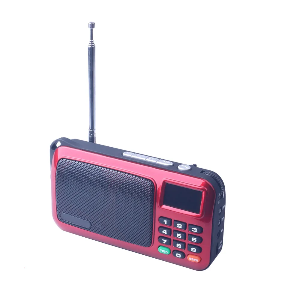 Новый универсальный портативный мини fm радиодинамик музыкальный плеер TF (micro SD)