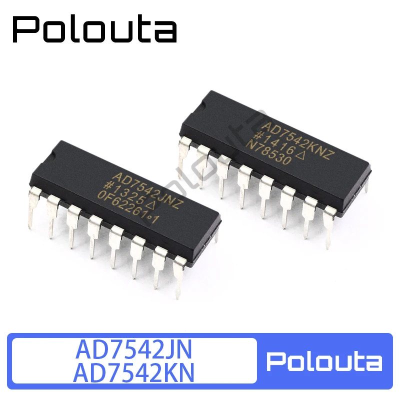

1 Pcs/Set AD7542JN AD7542KN DIP-16 CMOS Compatible IC Chip Acoustic Components Kits Arduino Nano Integrated Circuit Polouta