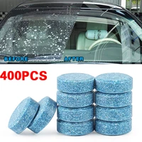 400pcs auto solid cleaner car windshield wiper glass washer compact effervescent tablets window repair car accessories