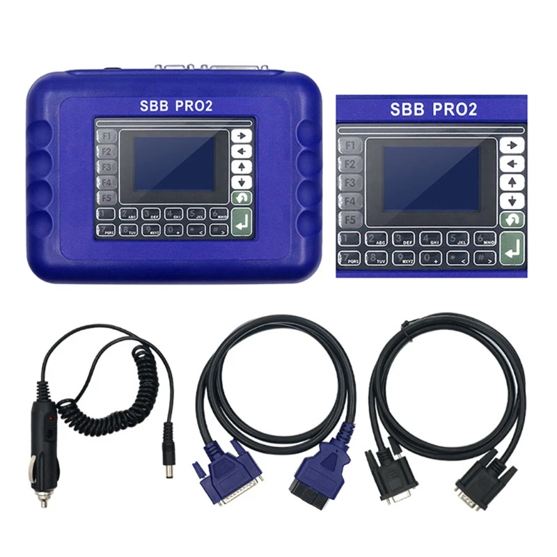 

SBB PRO2 Key Programmer Tool V48.88 No Token Limitated Support G Chip English Italiano Francais Portugues Turkish