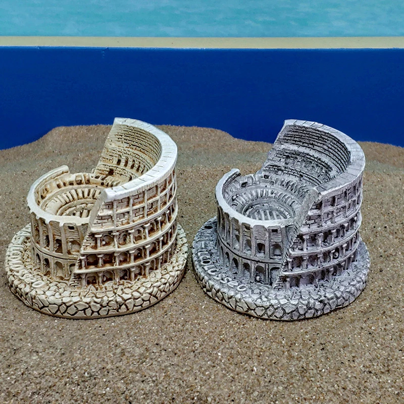 Популярная Имитация древнего римского колоссея смола искусственный песок