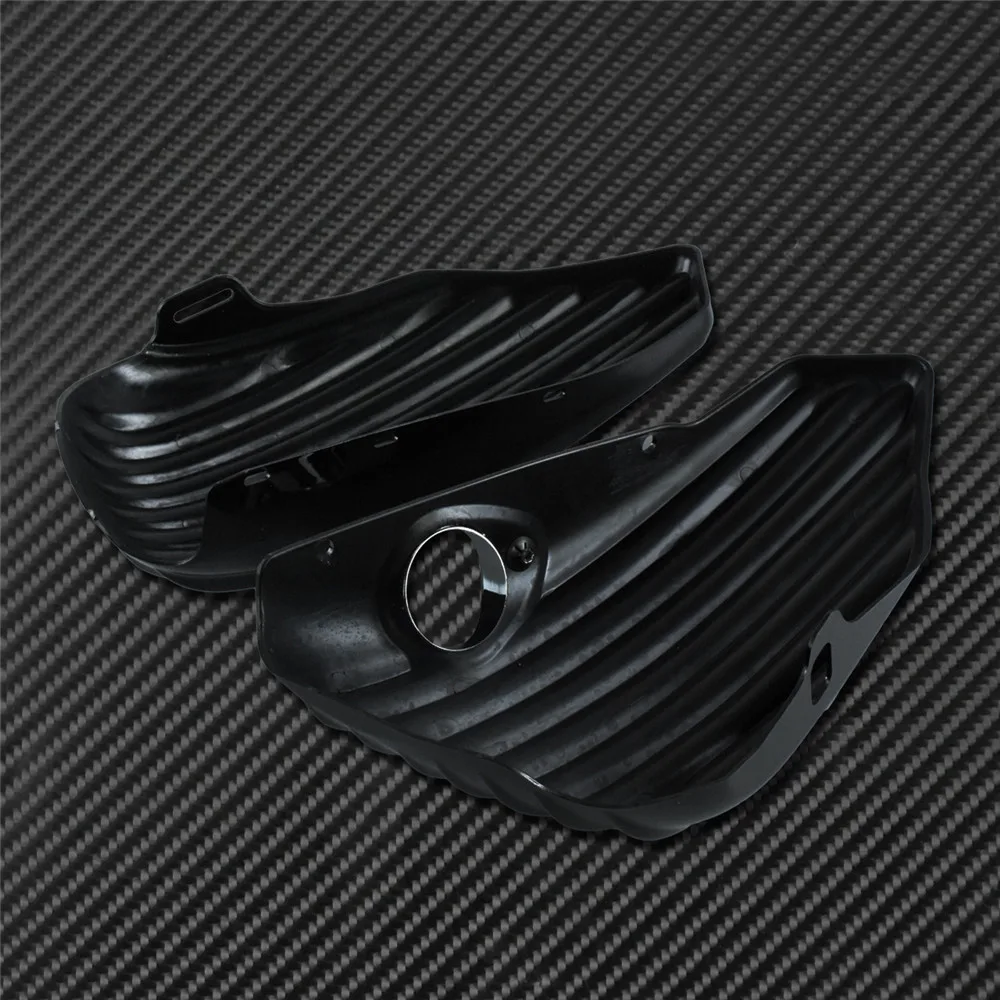 Глянцевый черный чехол для бака масла мотоцикла обтекатель аккумулятора