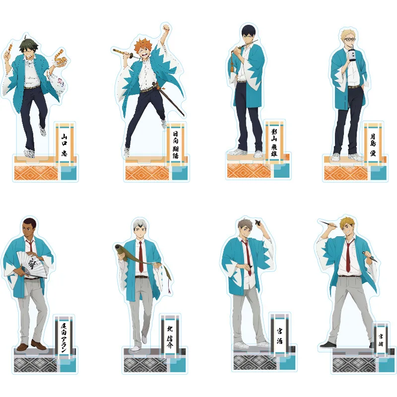 

Haikyuu Hinata Shoyo Oikawa Tooru Аниме Коллекция модели аниме игрушки подарки настольное украшение Косплей