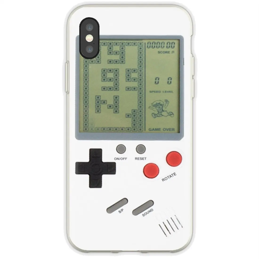 Tetris Retro Game Gameboy для Xiaomi Redmi 4A 7A S2 Note 8 3 3S 4 4X 5 Plus 6 7 6A Pro Pocophone F1 мягкие чехлы|Бамперы| |