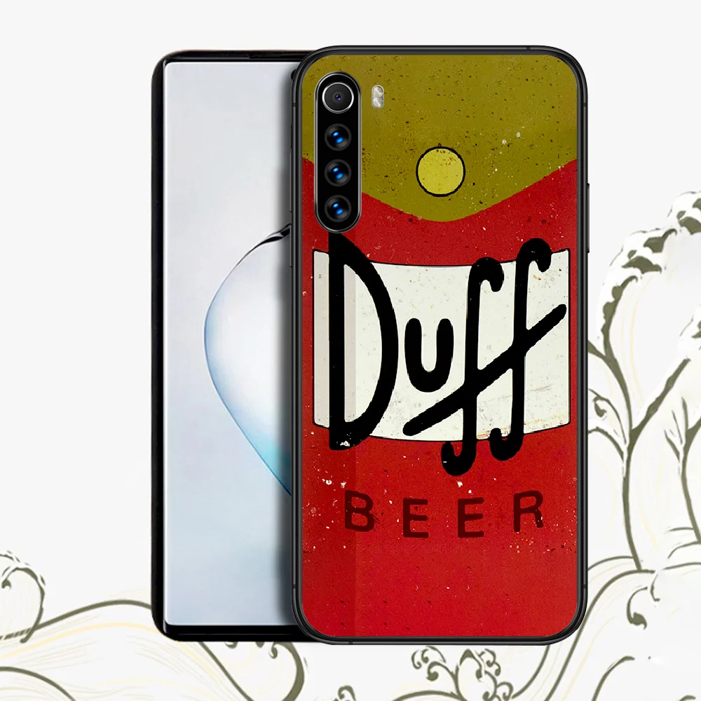 

Anime S-Simpsoning Xiaomi Redmi Note 5 7 8 8T 9 9S 7 9A K30 Pro Ultra Max For Phone Case black Waterproof Trend Back Luxury Etui
