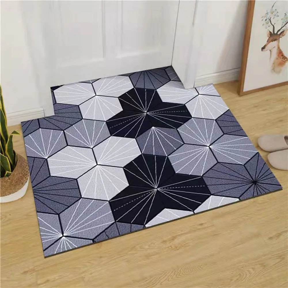 

Door mats with non-slip backing Absorbent non-slip mat easy to clean, indoor and outdoor heavy-duty door mats