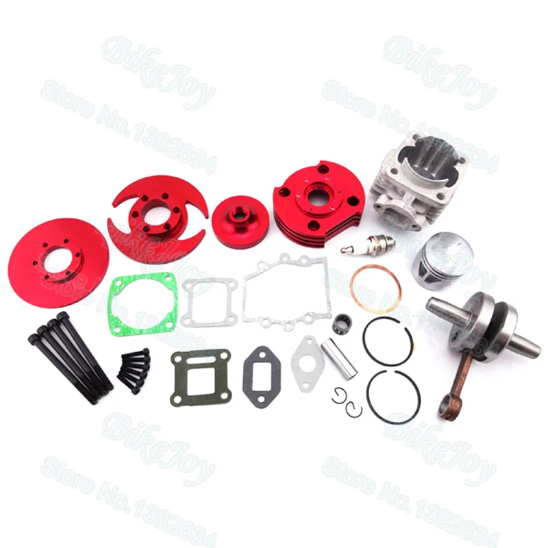 44 мм большой диаметр 3 канавки красный комплект коленчатого вала Комплект