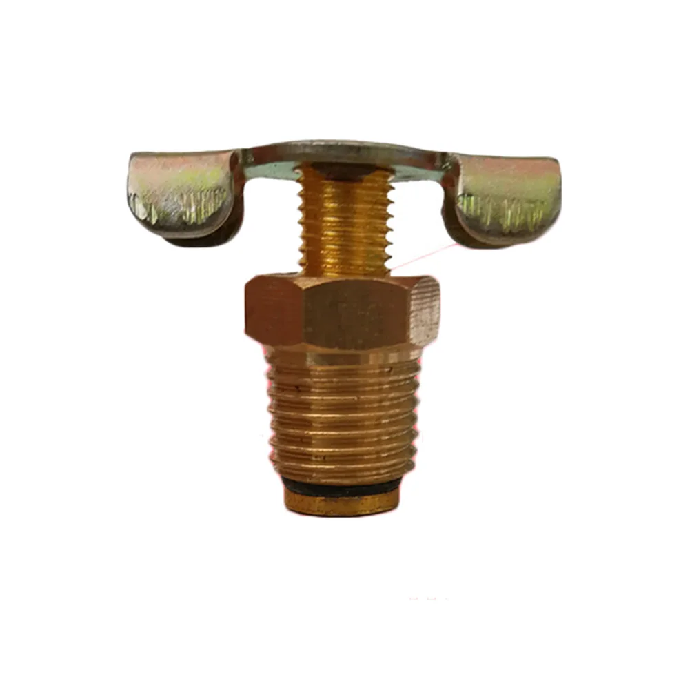 

Air Compressor Oil Tank 1/4" BSP Drain Cock/faucet/drain Cock With T-handle Air Tank Drain Valve 1pc1/4 Drain Valve