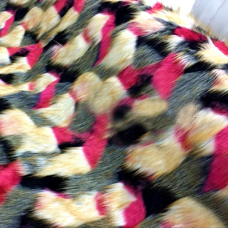 Искусственный Лисий мех ковер шерстяная ткань сделай сам ручная работа