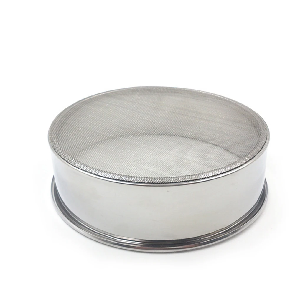 

Stainless Steel Mesh Flour Sifting Sifter Sieve Strainer Baking Kitchen Tool For Filtering Powdered Food