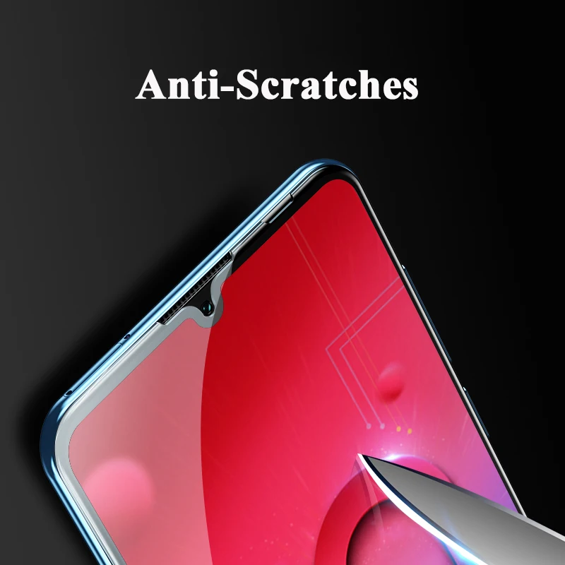 2 шт. чехол из закаленного стекла для Huawei P Smart 2019 с полным покрытием Защитная