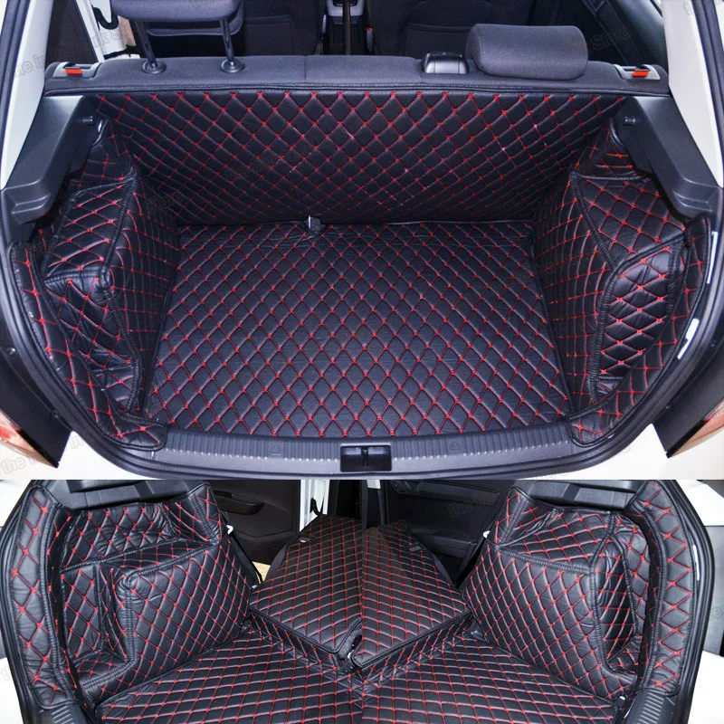 

Leather Car Trunk Mat Cargo Liner for Skoda fabia 2014 2015 2016 2017 2018 2019 2020 2021 Accessories rear boot NJ auto interior