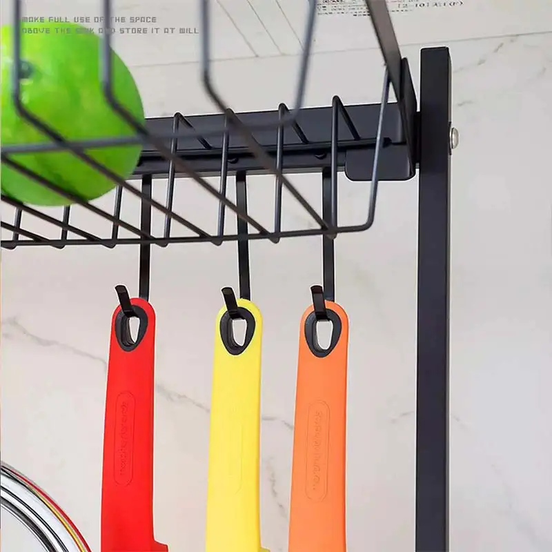 

65cm Stainless Steel Kitchen Shelf Storage Device Plate Drying Shelf Storage Device Storage Tool Above Sink