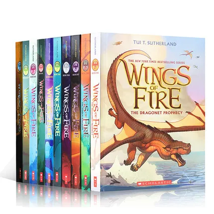 

10Pcs Wings of Fire 1-5-10 Scholastic Children's Books