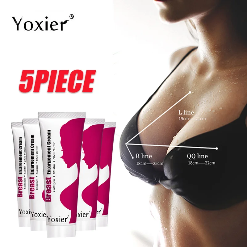 

5PC Yoxier Breast Enhancement CreamPromote Female Hormones Enhancer Breast Busty Sexy Big Bust Skin Firming Lifting Butt Enhance