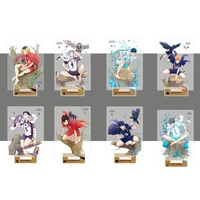 japanese anime haikyuu acrylic stand figures model plate desk decor ornaments cosplay action figures fans gift toys