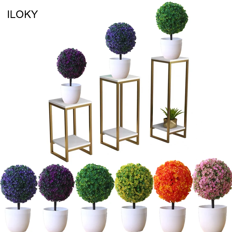 6 цветов искусственные растения бонсай пластиковые имитация дерева размещение