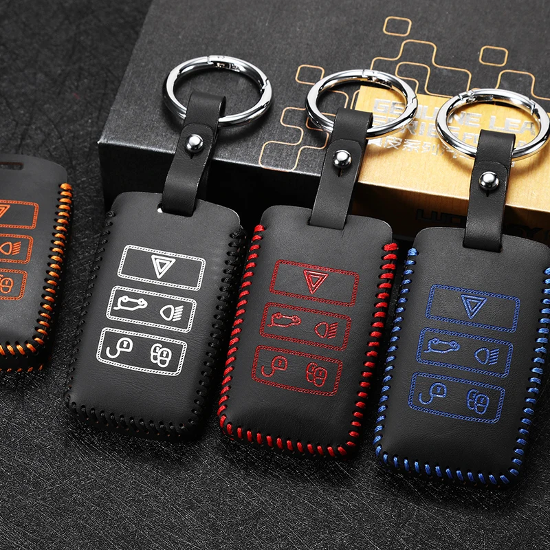 Чехол для автомобильного ключа чехол Land Rover Range Velar 2018 Sport Discover 5 удаленный брелок