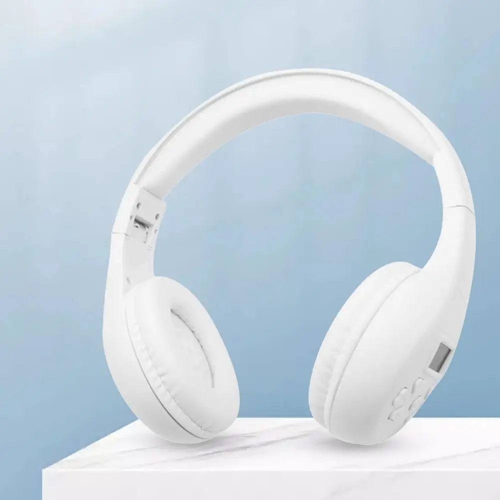 

Беспроводные наушники HRD-601 с поддержкой FM, TF-карты, ABS, Bluetooth 5,0, Складная Многофункциональная стереогарнитура для игр