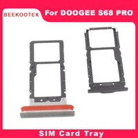 original new doogee s68 pro sim card holder tray card slot accessories parts for doogee s68 pro smartphone