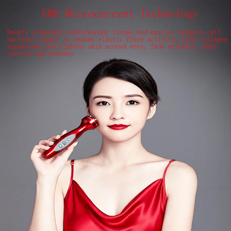 EMS Многофункциональный косметический инструмент формата Blue микроток RF