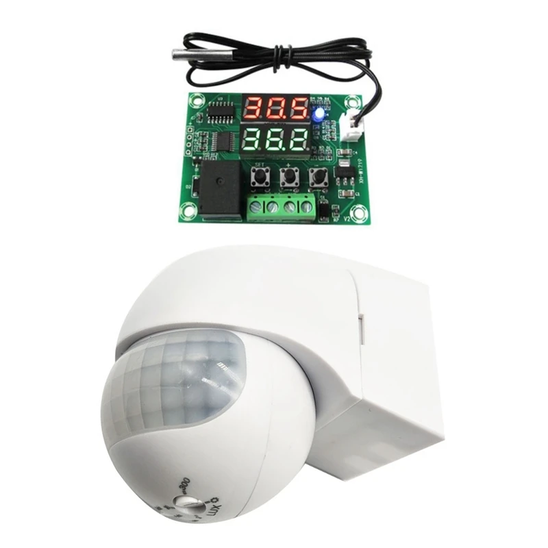 

DC12V XH-W1219NTC Sensor Switch Regulator Sensor Module & Motion Sensor 110V-230V Motion Detector Infrared PIR Sensor