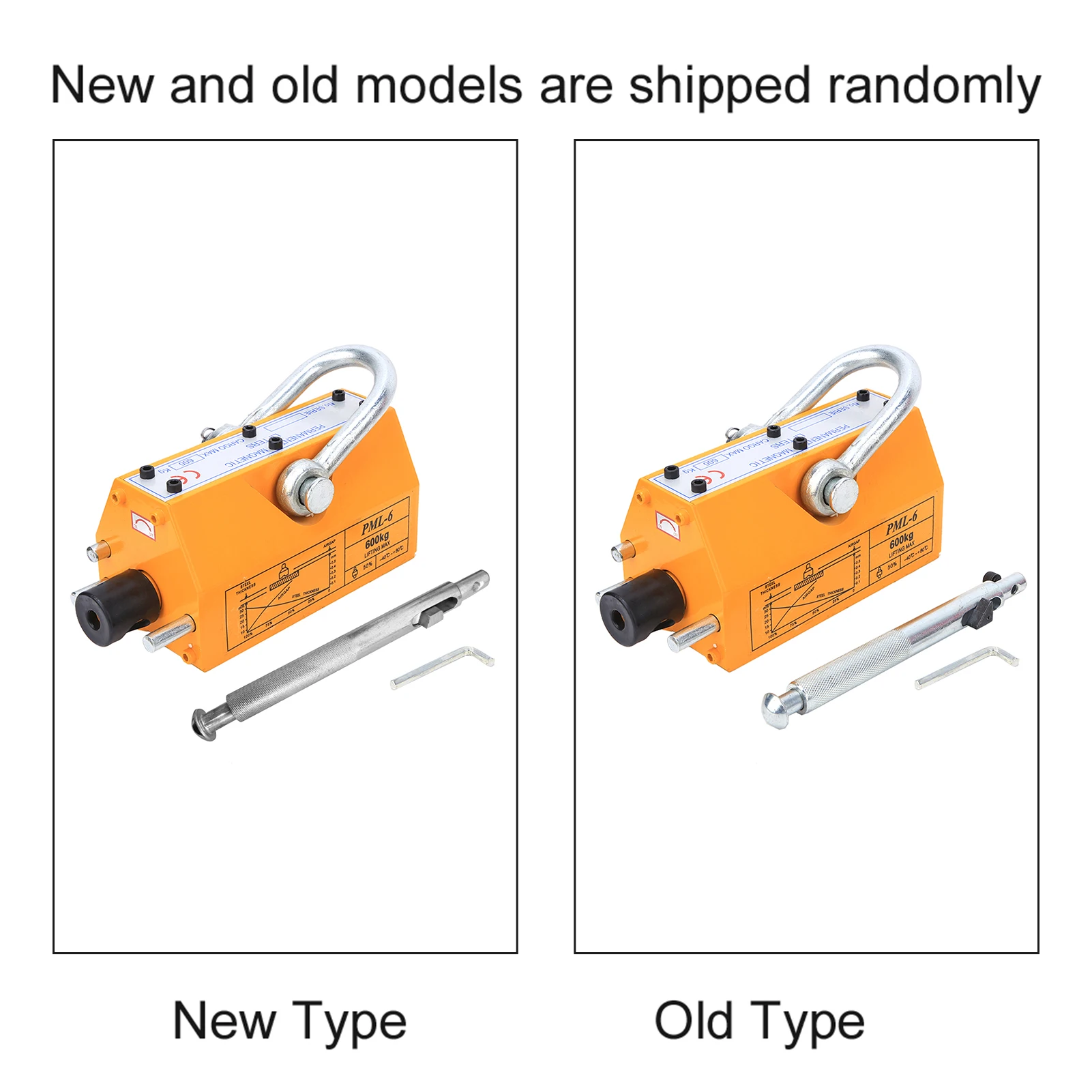 Стальной Постоянный Магнитный подъемник 600 кг тяжелый подъемный кран магнит