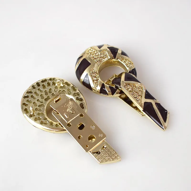 2 Sets Very Beautiful Fashion Fur Buttons Coat Rhinestone Glass with A Diamond Buckle DIY Accessories AP2274 | Дом и сад