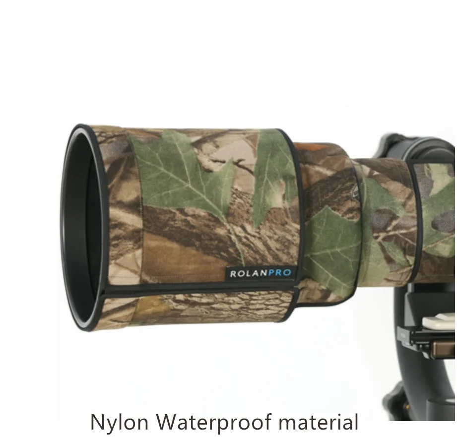 Jungle Waterproof ROLANPRO SLR объектив камеры защитный чехол для Canon EF 500 мм f/4 L IS USM объектив для Canon SLR объектив дождевик камуфляж пальто - Цвет: Jungle Waterproof